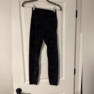 lululemon align black camo leggings